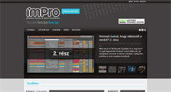 Desktop Screenshot of feeder.improschool.com